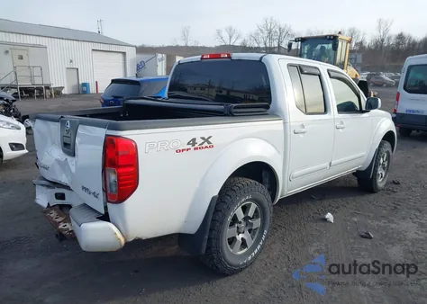 2012 Nissan Frontier Pro-4X z USA, uszkodzony, nr VIN 1N6AD0EV7CC404135